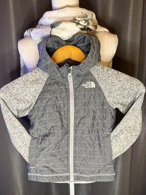 Boy's Lightweight Gray Knit Jacket | Size 4T